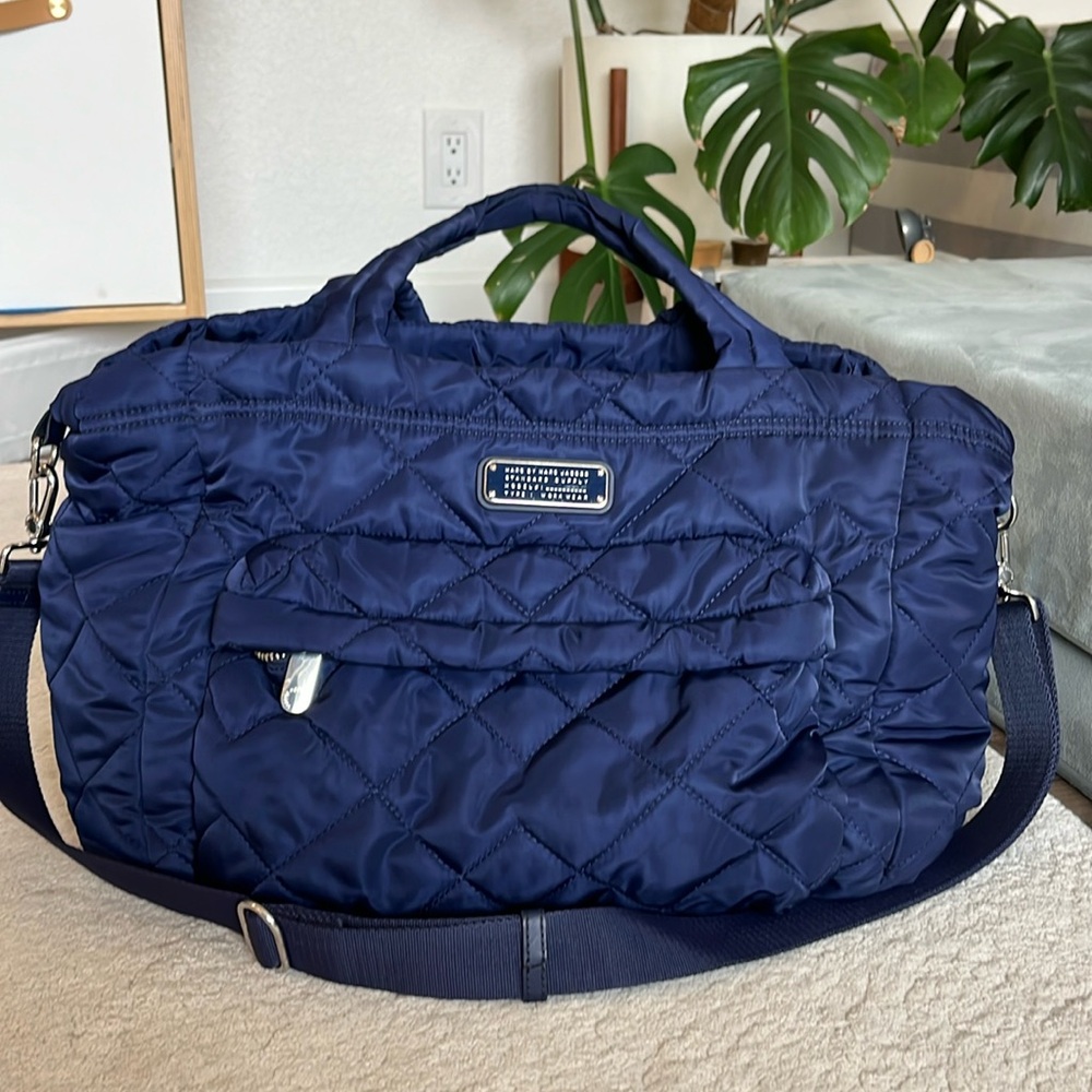 Super cute lightweight quilter Marc Jacob diaper bag